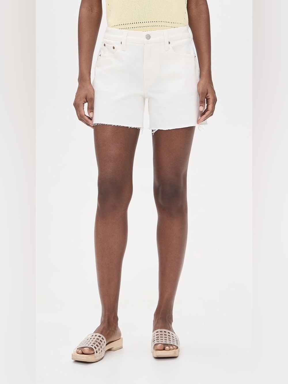 Madewell Perfect Jean Short Mid-Length